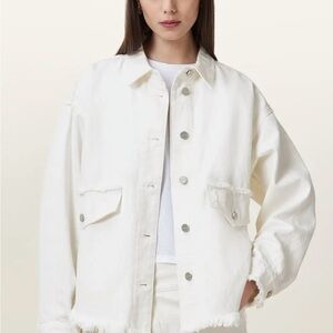 All Saints Hettie Shacket- size Medium EUC